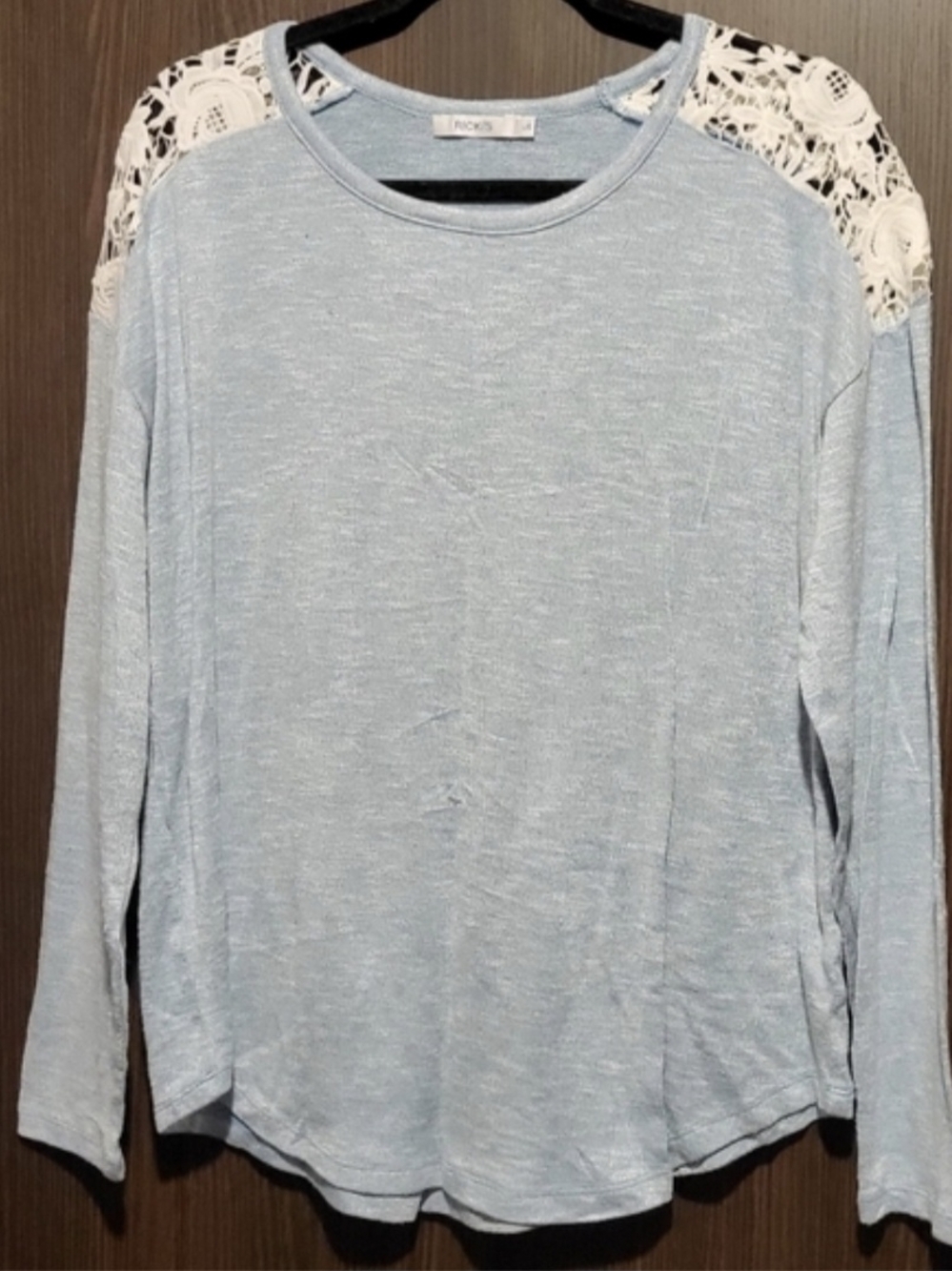 Ricki's Long Sleeve Top Size: Large